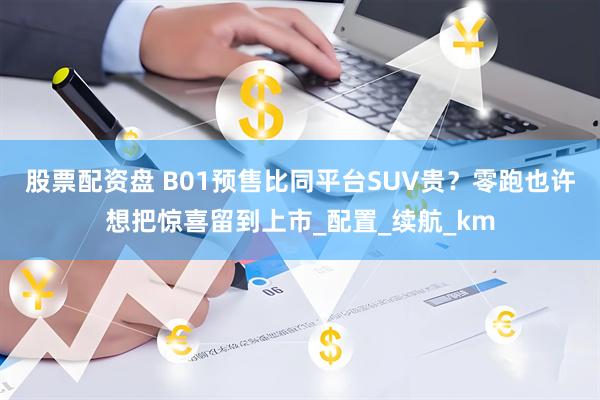 股票配资盘 B01预售比同平台SUV贵？零跑也许想把惊喜留到上市_配置_续航_km