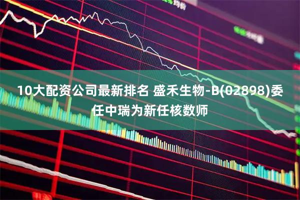 10大配资公司最新排名 盛禾生物-B(02898)委任中瑞为新任核数师
